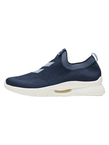 Image of Hummel Unisex Tatum Seamless Sneaker, Black Iris, 5 UK