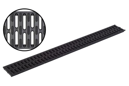 Image of ACO Black Plastic Grating 1m
