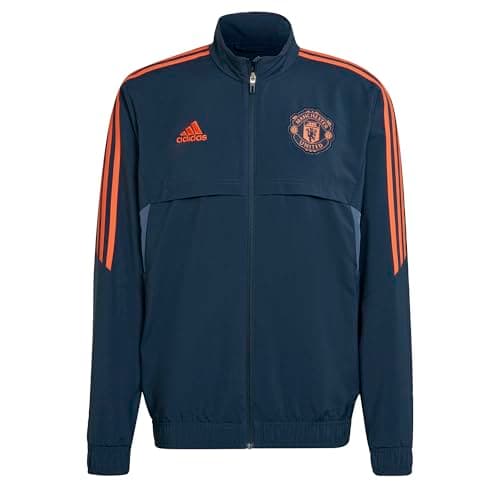 Image of 2022-2023 Man Utd Presentation Jacket (Navy), Navy, Medium 38-40" Chest