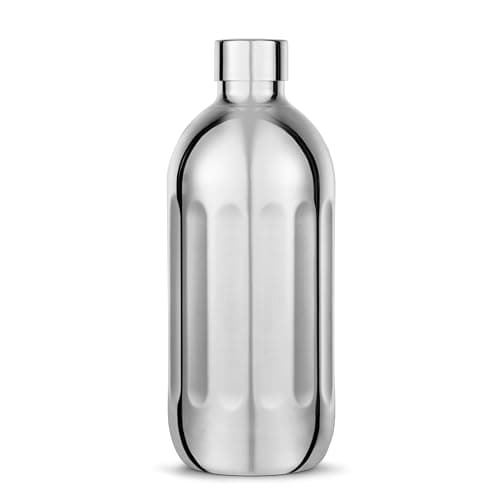 Image of Aarke To-Go Stainless Steel Bottle - Insulated Bottle for Still & Sparkling Water, Carbonator PRO Compatible, Double Walled, Leakproof, Dishwasher Capacity, 800ml