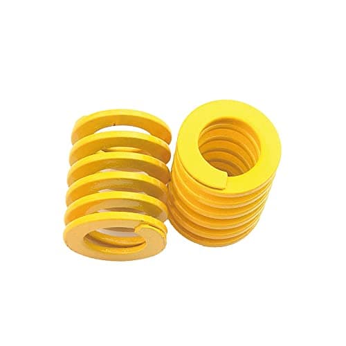 Image of Yellow long light load spiral stamping Springs Die Spring,OD 20mm(1pcs),Length 175mm