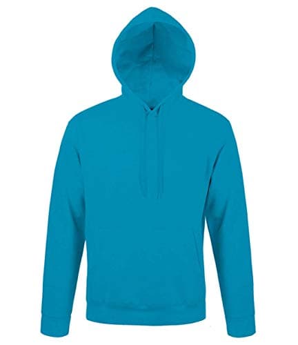 Image of SOL'S Unisex Snake Hooded Sweatshirt Aqua 3XL