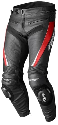 Image of RST Tracttech Evo 5 Leather Trousers Red/Black/White L (3464)