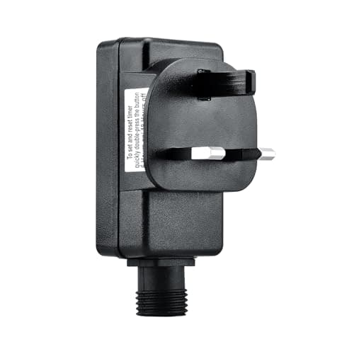 Image of Transformer Plug for Christmas Lights, Cshare 31V 6W Outdoor Adapter Replacement Plug with Timer 8 Modes Waterproof Power Supply for Christmas Tree Lights, Icicle String Light