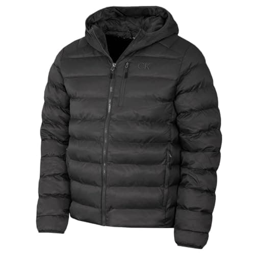 Image of Calvin Klein Mens Woven Jacket - Storm - M