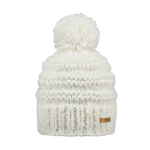 Image of Barts Jasmin Beanie ski Hats Bobble hat (One Size - Cream White)