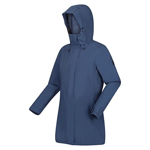 Image of Regatta Womens/Ladies Denbury III 2 in 1 Waterproof Jacket (18 UK) (Dark Denim)