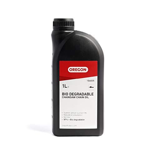 Image of Oregon Biodegradable Chainsaw Chain & Guide Bar Oil, Chainsaw Oil for Chains, Premium Lubricant, Anti Rust Chainsaw Chain Oil, Non Toxic Lubricating Bio Mineral Oil,1 Litre Bottle