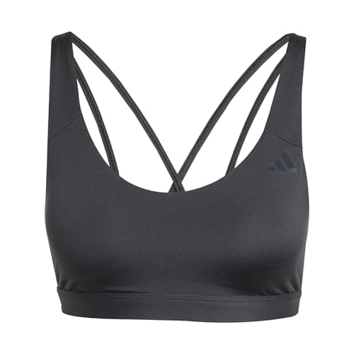 Image of adidas Women Adult All Me Essentials Medium Support Bra M Black