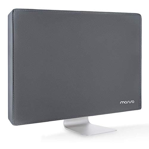 Image of MOSISO Monitor Dust Cover 32, 33, 34, 35 inch Anti-Static Dustproof LCD/LED/HD Panel Case Computer Screen Protective Sleeve Compatible with 32-34 inch PC, Desktop and TV, Space Gray