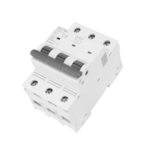 Image of GYM9-125 MCB 3P 80A 100A 125A AC C Curve Circuit Breaker Miniauture Circuit Breaker 3Pole Width 53.4mm 400V 6KA(25v)