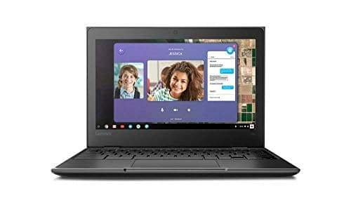 Image of Lenovo 100e Chromebook (2nd Gen) 11.6" Laptop AMD A4-9120C 4GB RAM 32GB eMMC Chrome OS - 82CD0001UK (Renewed)