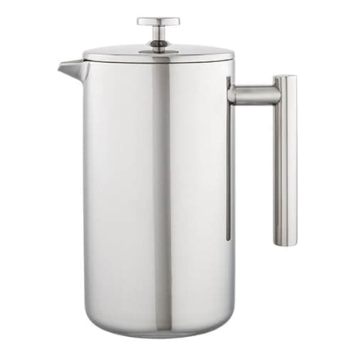Image of Stellar Double Wall Stainless Steel Cafetiere – 1.4L Stainless Steel Insulated French Press Coffee Maker