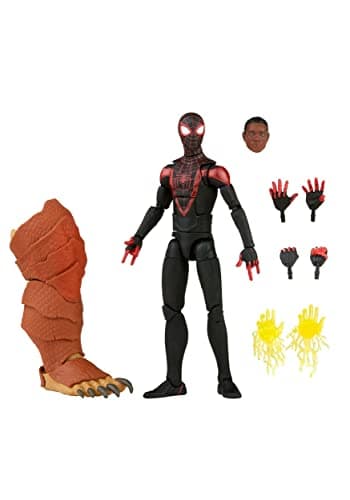 Image of Marvel Legends Series Gamerverse Miles Morales 15cm Collectible Action Figure Toy and 1 Build-A-Figure Part(s)