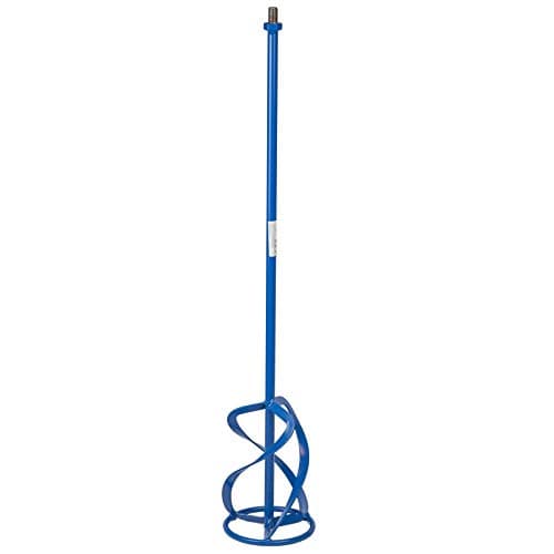 Image of Toolty Profesional Mixing Paddle - M14 Thread - Painted Mixer, Whisk, Stirrer - Positive 3-Blade - for Plaster, Gypsum, Adheives, Concrete, Cement, Glue, Paint, DIY (135 x 750 M14)