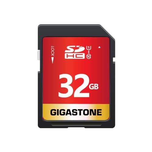 Image of Gigastone 32GB SD Card UHS-I U1 Class 10 SDHC Memory Card High Speed Full HD Video Canon Nikon Sony Pentax Kodak Olympus Panasonic Digital Camera