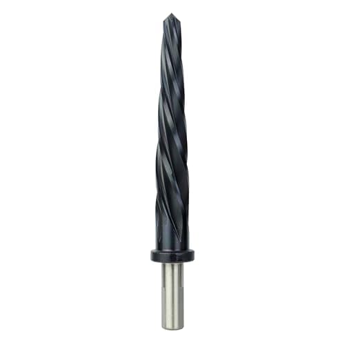 Image of Forgeworx 3/4 Inch x 6-7/8 Inch Bridge Reamer 1/2 Inch Shank Tapered Reamer, TiAlN Coating Construction Reamer for Metal (3/4” x 6-7/8”)