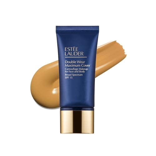 Image of Estée Lauder Double Wear 24-Hour Maximum Cover Camouflage Foundation for Face and Body SPF 15 | Full Coverage | Covers Scars & Tattoos, 30 ml