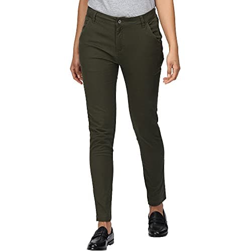 Image of Regatta Women's Katonya Jean Pants, Dark Khaki, 14 UK