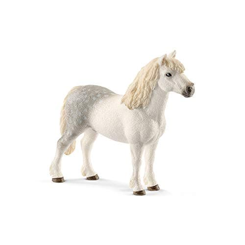 Image of SCHLEICH Farm World - Welsh Pony Figurine - Realistic Horse Toy for Boys and Girls Kids Ages 3+ |13871