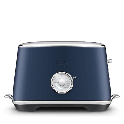 Image of Sage - Toast Select Luxe - Compact 2-Slice Toaster - 6 Preset Settings, 1000 W, Variable Browning Level, LED Countdown Indicator - White, Brown, Grain, Fruit, Rye, Crumpet - Damson Blue