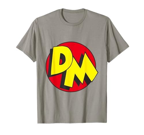 Image of Danger Mouse Classic DM Logo T-Shirt