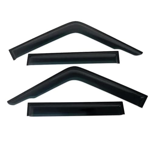 Image of Window Deflector For Toyota For Land For Cruiser 70 76 78 79 LC70 LC76 LC78 LC79 2007-2024 Car Rain Shield Sun Guard Window Visor Deflectors Rain Guards Window Visor