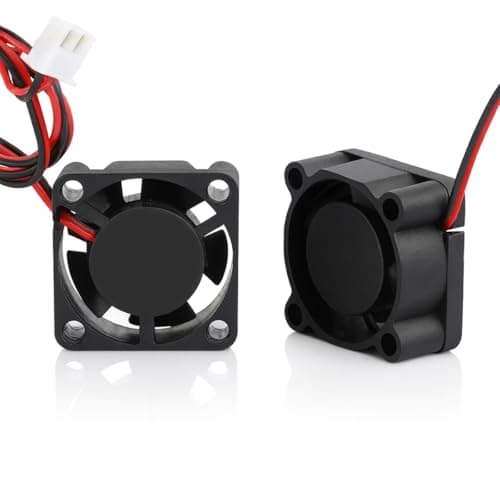 Image of Super Print 2510 Fan DC 24V,25mm x 25mm x 10mm Dual Ball Bearing Low Noise Brushless Cooling Axial Fan for 3D Printers Extruder Hotend.(2PCS)