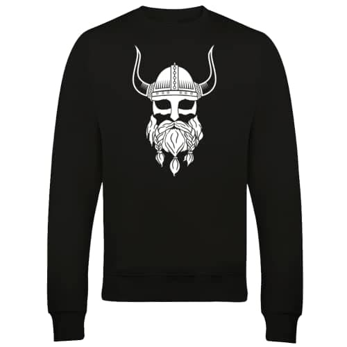Image of FatCuckoo Viking Silhouette- US History Series Inspired Men's Sweatshirt Black