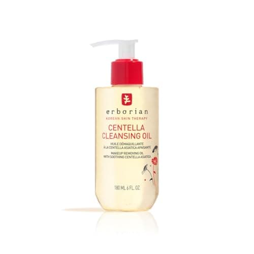Image of Erborian - Centella Cleansing Oil - Makeup Remover Oil for Face with Centella Asiatica - All Skin Types - Korean Cosmetic Care - 180ml