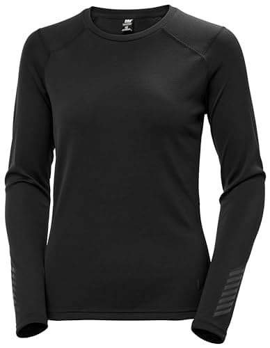 Image of Helly Hansen Women's W Lifa Active Crew, Black, S