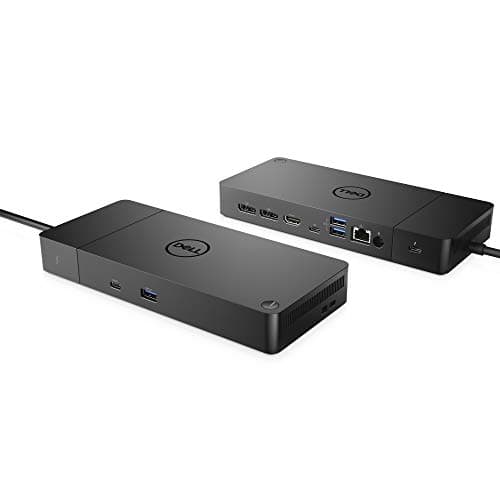 Image of Dell WD19TBS Thunderbolt Dock, USB 3.1, Type-C, Display Port, HDMI, 6 USB Ports, Gigabit Ethernet, Thunderbolt 3, 180W