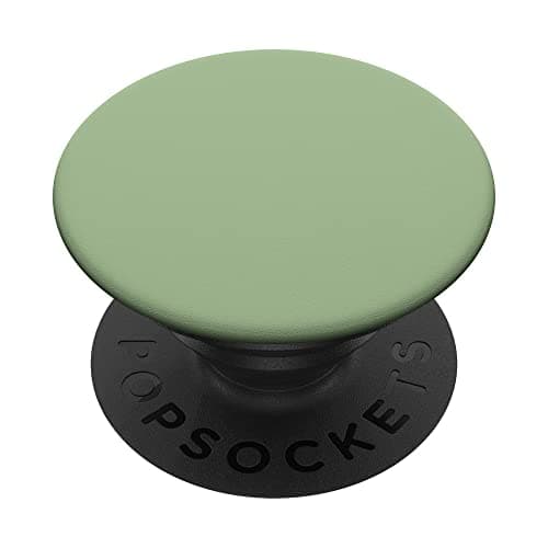 Image of Cute Simple Minimalist Chic Matcha Green PopSockets Adhesive PopGrip