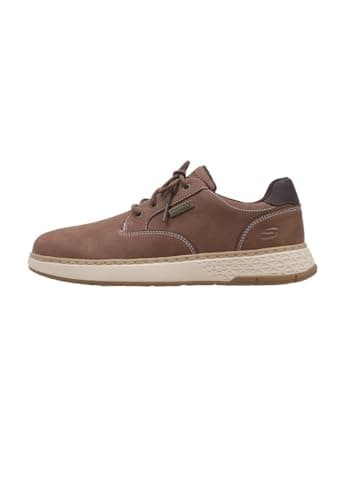 Image of Skechers Men's Garlan Pryor Sneaker, Brown Synthetic, 10 UK