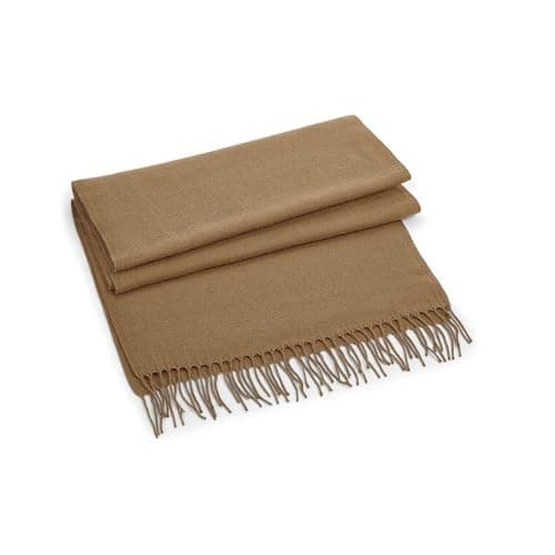 Image of Beechfield B500 Classic Woven Scarf (Biscuit)