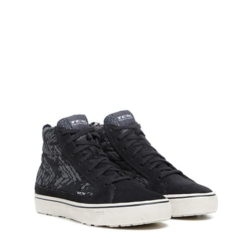 Image of TCX - Street 3 Lady Tex Waterproof, Women's Motorcycle Shoes, T-Dry Membrane Shoe, Suede Leather Upper, Laces Closure, Black