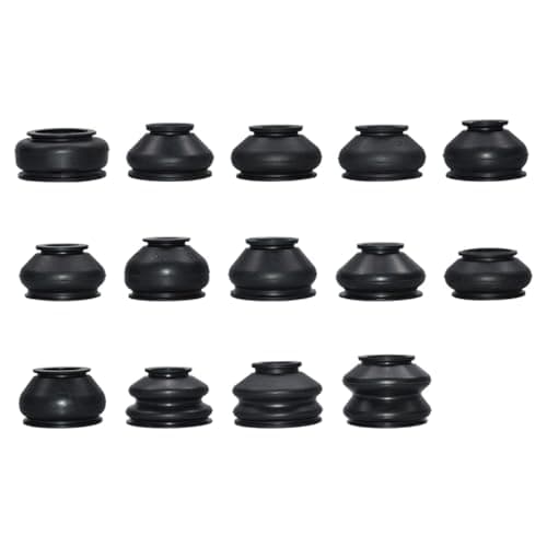 Image of Namvo 14PCS Ball Joint Boot Universal Ball Joint Dust Cover Kit Tie Rod End Dust Cover Rubber Tie Rod End Ball Joint Dust Boots Dust Cover Boot Gaiters