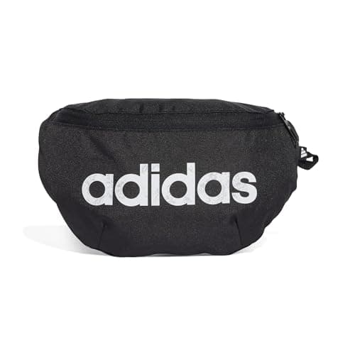 Image of adidas Unisex Daily BUMBAG, Black/White, One Size