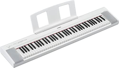 Image of Yamaha NP-35 Piaggero Digital Keyboard with 76 Graded Soft-Touch Sensitive Keys and 15 Instrumental Voices, Lightweight and Portable