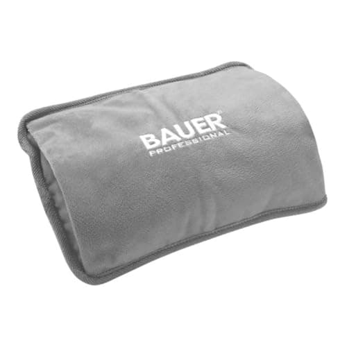 Image of Bauer Professional 38969 Rechargeable Electric Hot Water Bottle/Grey/Soft Touch Fleece Cover/Hand Warmer/Rechargeable / 3 Colours