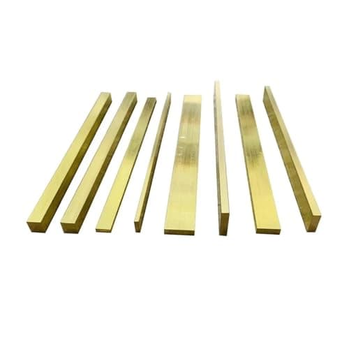 Image of Brass Sheet Length 500mm Brass Row Plate Strip Bar(Customize)
