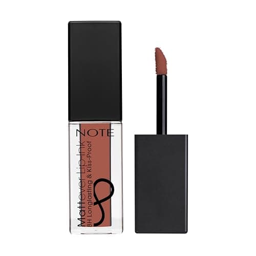 Image of NOTE COSMETICS - Mattever Lip-Ink | Long-Lasting Kiss-proof Matte Lip Ink | Plumping and Highly Pigmented Lipstick (Toffee Brock)