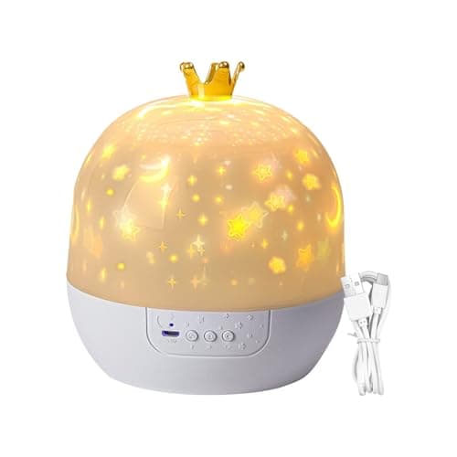 Image of Générique Star Projector for - Night Light with Music | 360 Degree Rotating Projector Toy - for Kids Room, Ceiling, Wall, Sleep, Rest