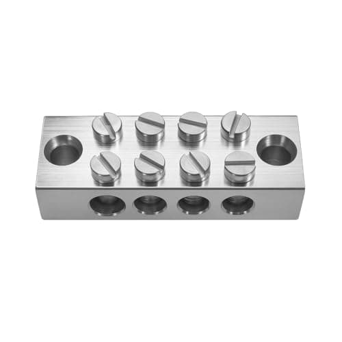 Image of Evoges 4 Way Earth Terminal Block, Brass