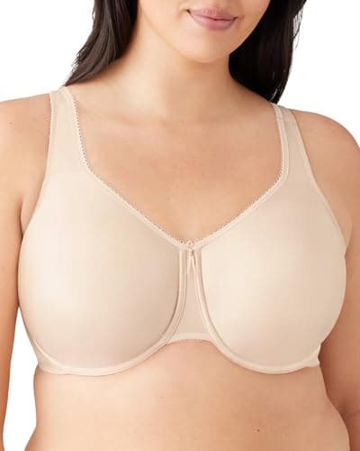Image of Wacoal Women's Basic Beauty Underwire Bra, Naturally Nude, 40D UK