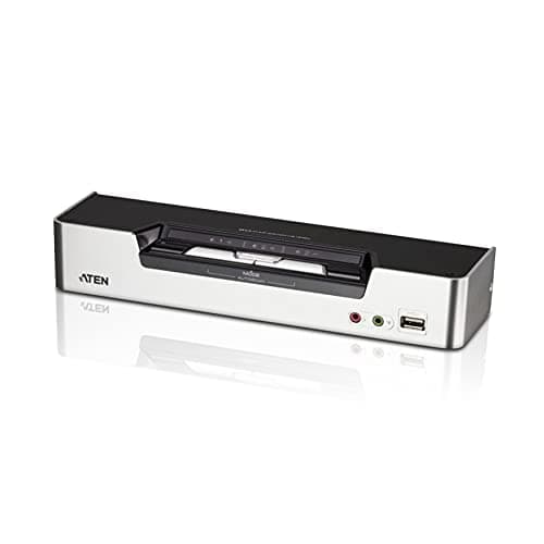 Image of ATEN 2-Port USB 2.0 DVI Dual View KVMP Switch Supports two high resolution Dual Link displays - CS1642A (KVM Switches > KVM Switches) +} -}a