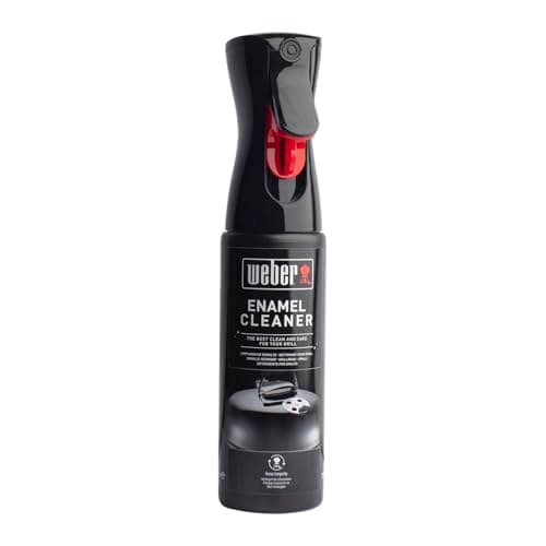 Image of Weber Enamel Cleaner 300ml, fine Mist Spray for streak-free Cleaning of Enamel Surfaces, dissolves Food and Grease Residues (17684)