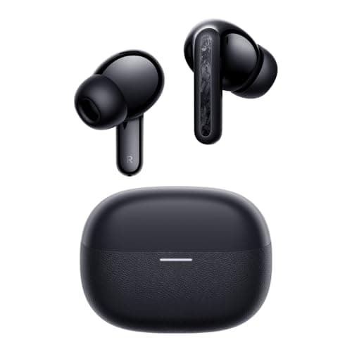 Image of XIAOMI Redmi Buds 5 Pro – Wireless Bluetooth Headphone in-ear, Custom coaxial dual driver,Hi-Res Audio, LDAC, 55dB Active Noise Cancelling, Up to 10h+38h Battery Life, IP54 – Midnight Black