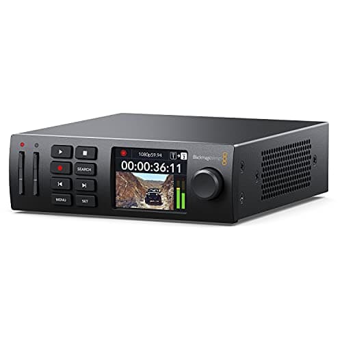 Image of Blackmagic Design HyperDeck Studio HD Mini Studio-Recorder Black