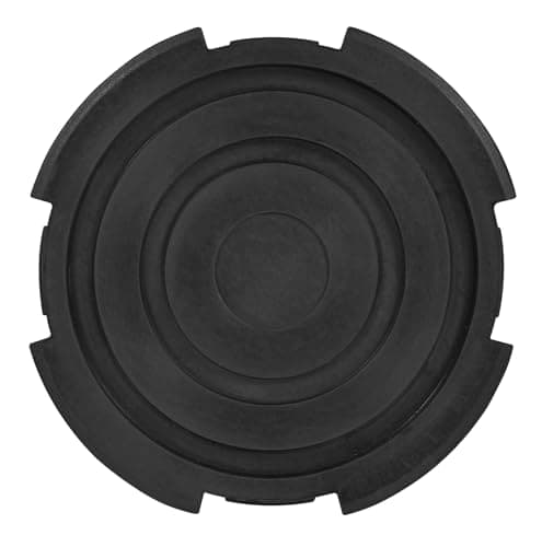 Image of Sealey Safety Rubber Jack Pad - Type B - JP30, Black